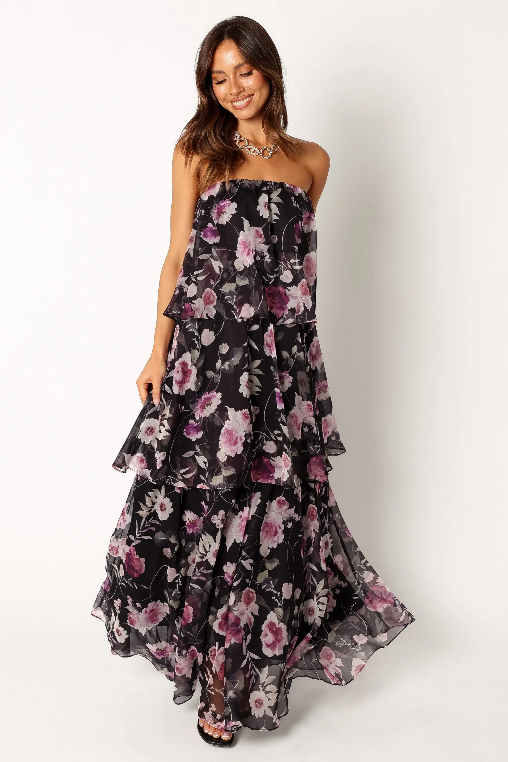 Bloom Strapless Maxi Dress - Image 2